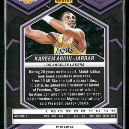 2023-24 Panini Mosaic #299 Kareem Abdul-Jabbar Pink #/149