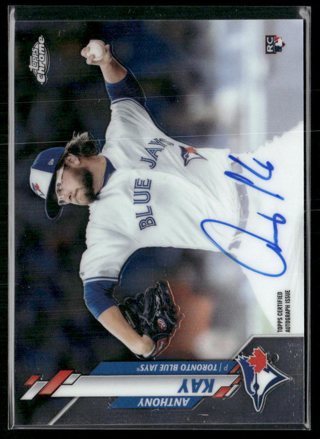 2020 Panini Prizm #RA-AK Anthony Kay Rookie Autographs Silver Prizm