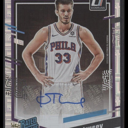 2023-24 Donruss #297 Filip Petrusev Rated Rookies Signatures Choice