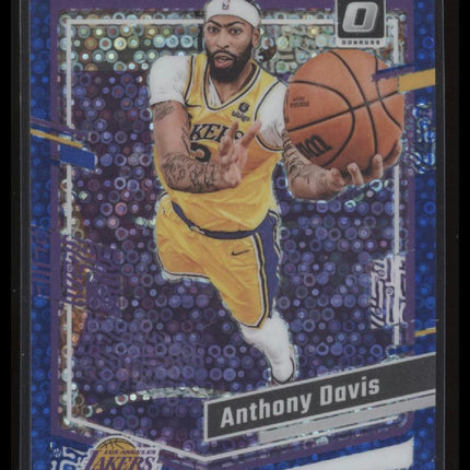 2023-24 Donruss Optic #144 Anthony Davis Fast Break Blue #/49