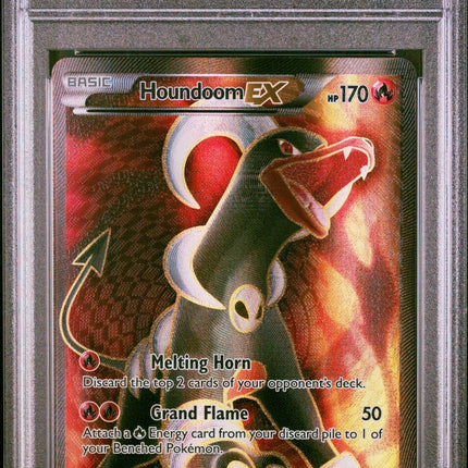 2015 Pokemon Xy Breakthrough #153 Fa/Houndoom Ex Breakthrough PSA 9