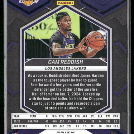 2023-24 Panini Mosaic #113 Cam Reddish Teal #/75