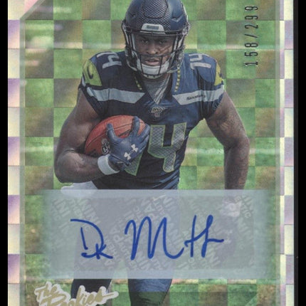 DK Metcalf 2019 Donruss #TR-13 The Rookies Autographs #/299