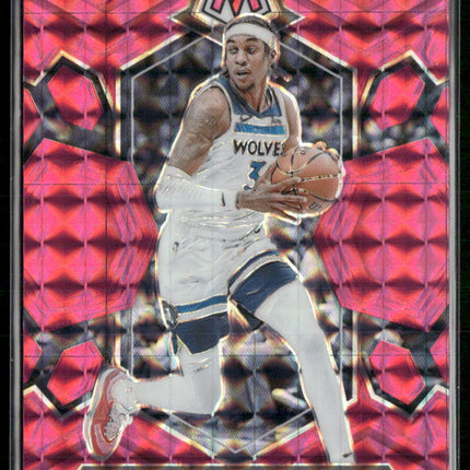 2023-24 Panini Mosaic #87 Jaden McDaniels Pink #/149