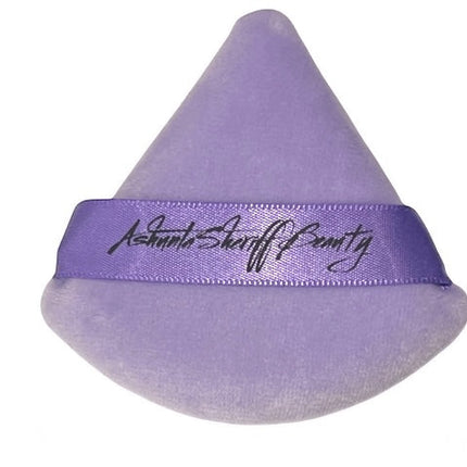 Ashunta Sheriff Beauty Velvet Hypoallergenic Ultra Soft Purple Puffs (3-Pack)