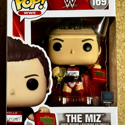 Funko Pop! WWE The Miz With WWE Championship Belt & MITB Briefcase #169 2024
