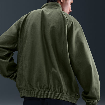 Nike Sb Denim Full Zip-Up Track Jacket - Olive/Green