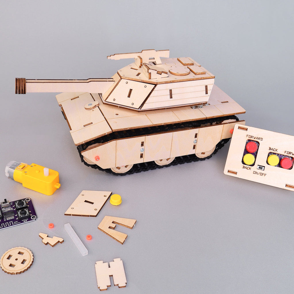 RC TankCam, Tank and Camera Mode, Educational STEM Kit