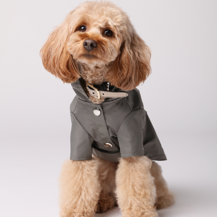 BOWERY RAINCOAT - GRAY