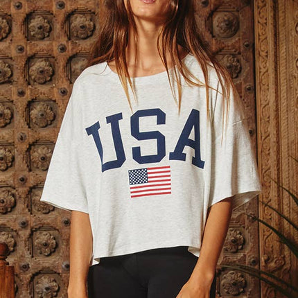 USA Graphic Top