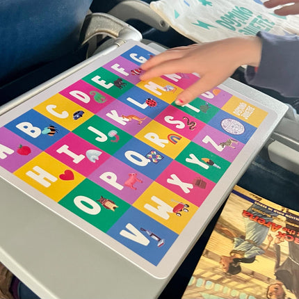 4-Pack of Travel Size Mats with Bag