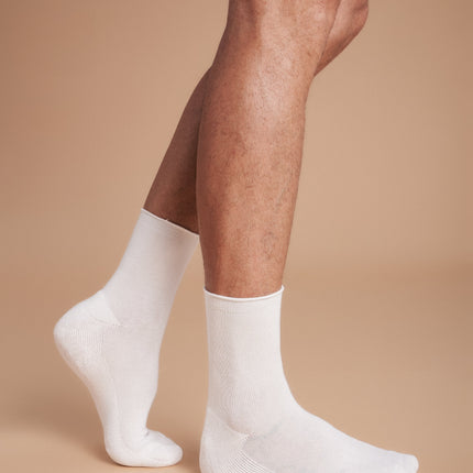 3-Pack Men's Roll Top Socks