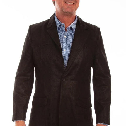 Scully Beau Leather Blazer - Mens Jacket