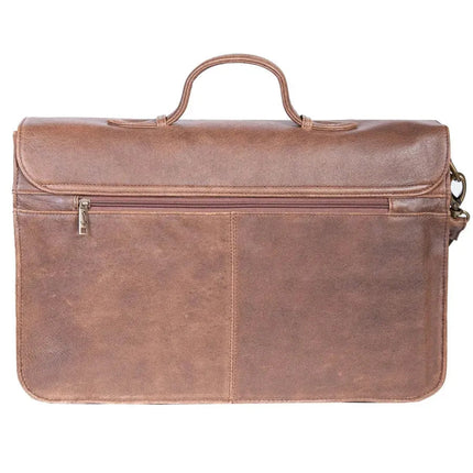 Scully Luxe Voyager - Leather Briefcase