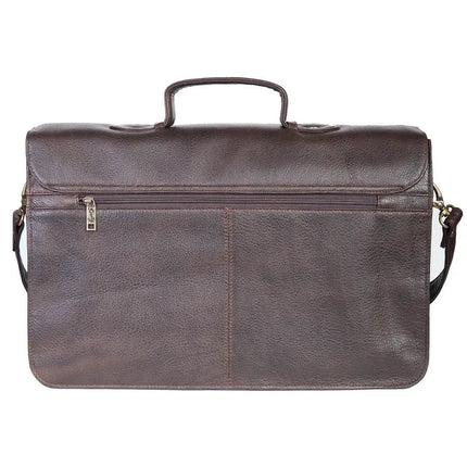 Scully Luxe Voyager - Leather Briefcase