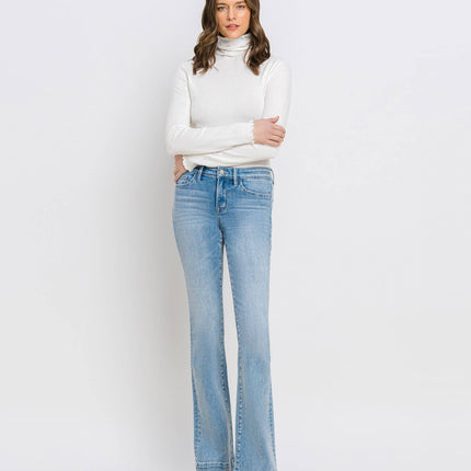 Mid Rise Bootcut Jean
