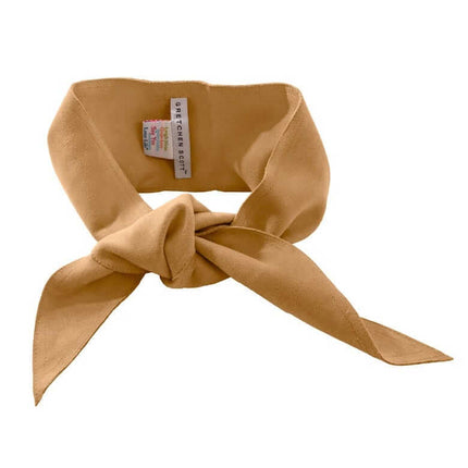 Adjustable Suede Tie Belt