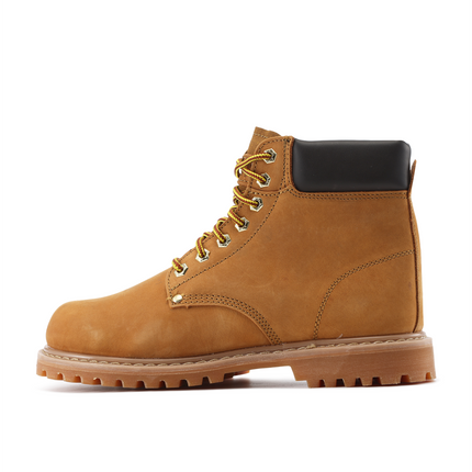 Kiwi Premium Wheat Nubuck 6" Steel Toe Water Resistant Work Boots [60100]