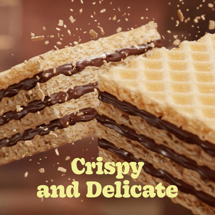 TikTok Viral Bauducco Wafer Cookies - Italian Chocolate & Vanilla