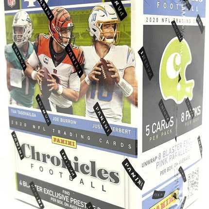 2020 Panini Chronicles Football 8-Pack Blaster Box