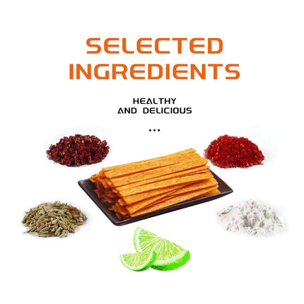 Viral Chinese Latiao Strips - Authentic Vegan Spicy Snack