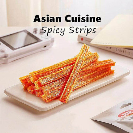 Viral Chinese Latiao Strips - Authentic Vegan Spicy Snack