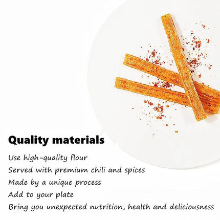Viral Chinese Latiao Strips - Authentic Vegan Spicy Snack