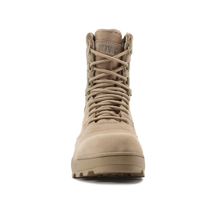 Kiwi Durable Sand Suede 6.5" Zipped Water Resistant Tactical Boots [62100]
