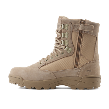 Kiwi Durable Sand Suede 6.5" Zipped Water Resistant Tactical Boots [62100]