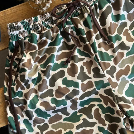 *LONG Camo Stand Down Shorts