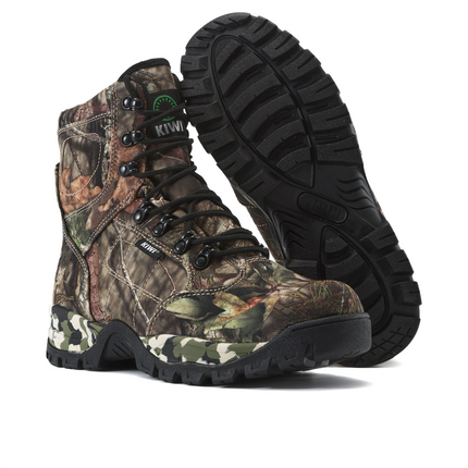 Kiwi Rugged Camo Nylon 7" Waterproof Tactical Boots [62400]