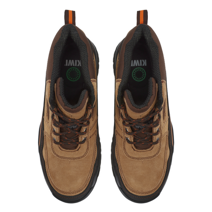 Kiwi Trail Wheat Suede/Nylon 5" Steel Toe Water Resistant Work Boots [63200]