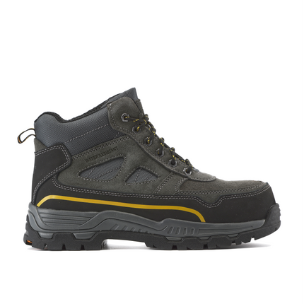 Kiwi Trail Grey Suede/Nylon 5" Steel Toe Water Resistant Work Boots [63300]