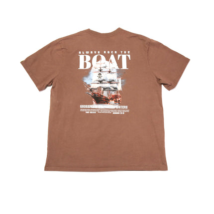 Always Rock The Boat T - Chocolate