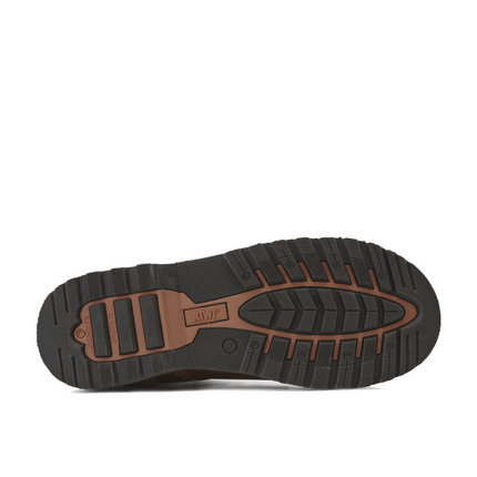 Kiwi Premium Brown Crazy Horse 6" Composite Toe Waterproof Cap-Toe Work Boots [69100]
