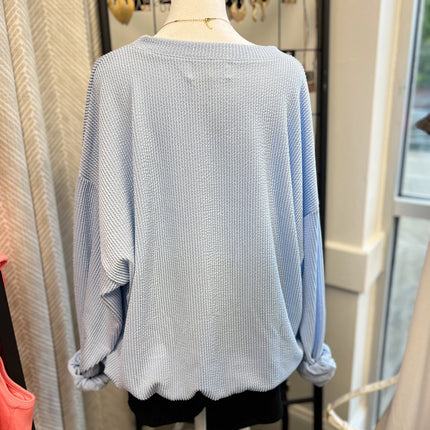 North Carolina Blue Oversized Sweatshirt