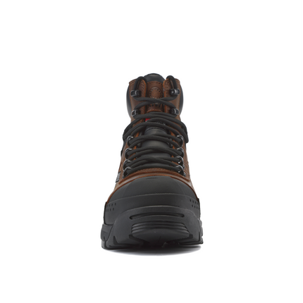 Kiwi ProGuard Brown Crazy Horse Leather Mid-Cut 6" Composite Toe Waterproof Tactical Boots [69200]