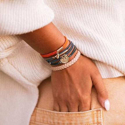 "Discover" Hair Tie Bracelets