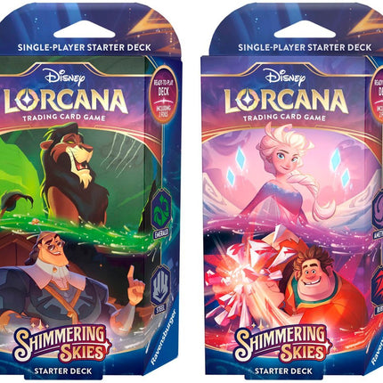 Lorcana - Disney Lorcana: Shimmering Skies - Starter Decks