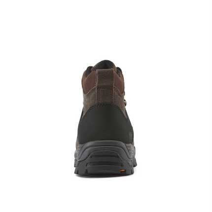 Kiwi Trek Brown Suede/Nylon 5" Composite Toe Water Resistant Work Boots [68500]