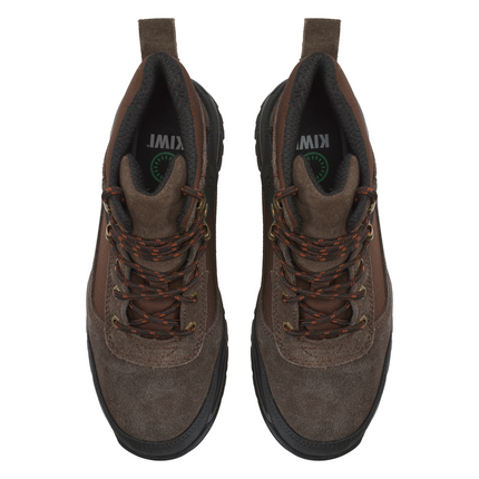 Kiwi Trek Brown Suede/Nylon 5" Steel Toe Water Resistant Work Boots [63400]