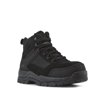 Kiwi Trek Black Suede/Nylon 5" Composite Toe Water Resistant Work Boots [68600]
