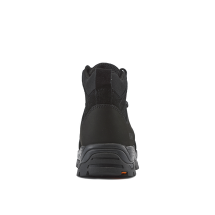 Kiwi Trek Black Suede/Nylon 5" Steel Toe Water Resistant Work Boots [63500]