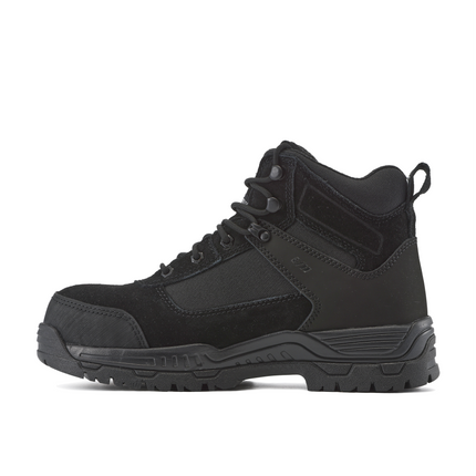Kiwi Trek Black Suede/Nylon 5" Steel Toe Water Resistant Work Boots [63500]