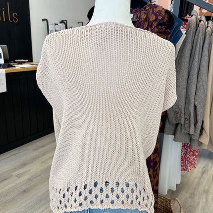 Sand Sweater Vest