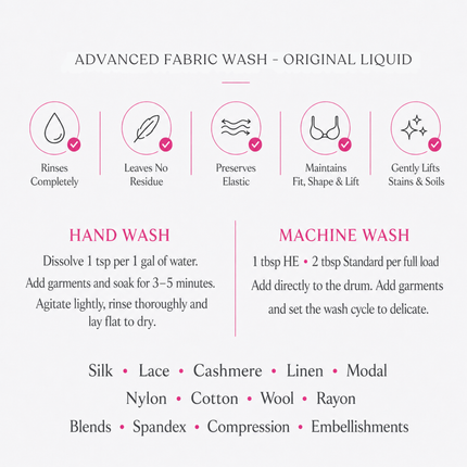 LIQUID Delicate Laundry Detergent - Original Scent
