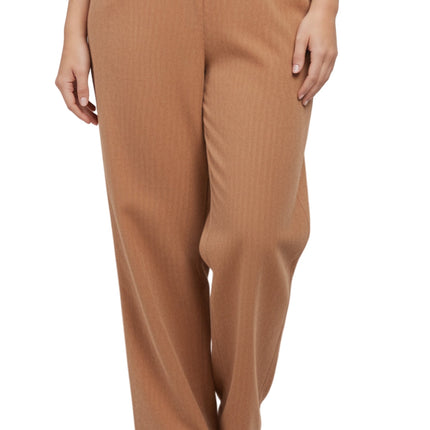 Womens Pull On Fine Wale Corduroy Pants with soft-covered elastic waist