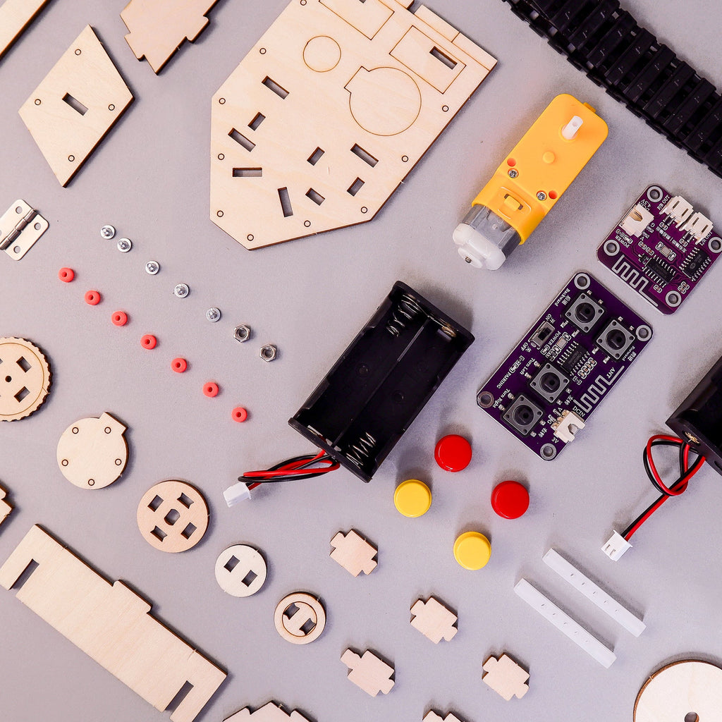 RC TankCam, Tank and Camera Mode, Educational STEM Kit