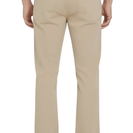 Men's Casual Elastic Waist Denim & Twill Pull on Jeans Pants