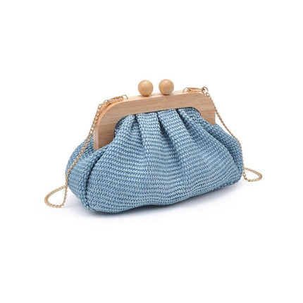 Wooden Frame Clutch